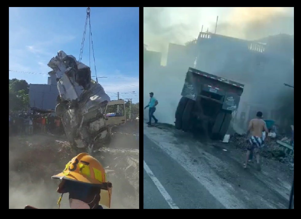 El momento cuando lo sacan