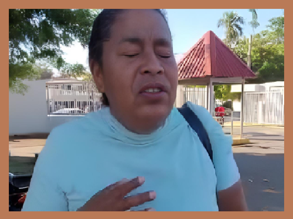 La difícil situación de esta madre