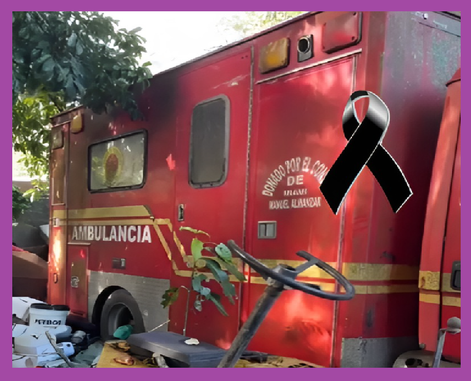 Dentro de una ambulancia