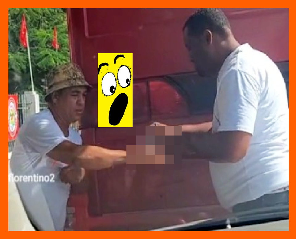 Lo grabaron sin saberlo