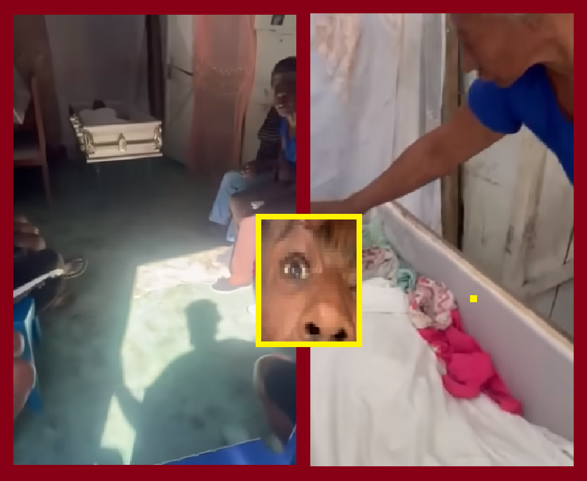 “Abrió los ojos”