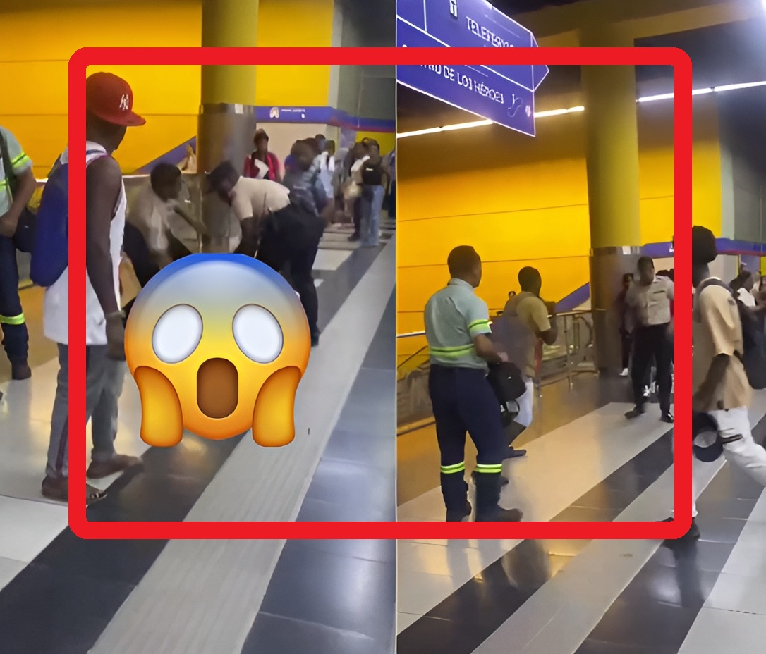 EN ESTACIÓN DEL METRO