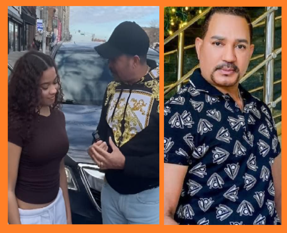 FRANK REYES SORPRENDE A SU HIJA