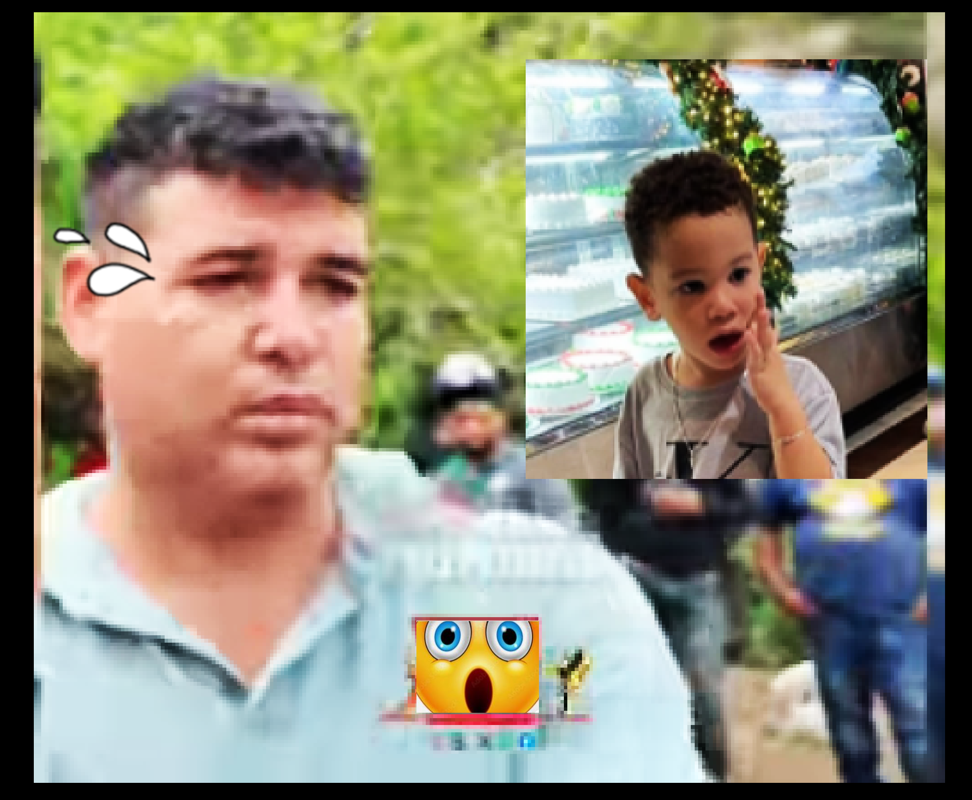 AL PADRE DE ROLDANY LE PASÓ UNA “COSA”