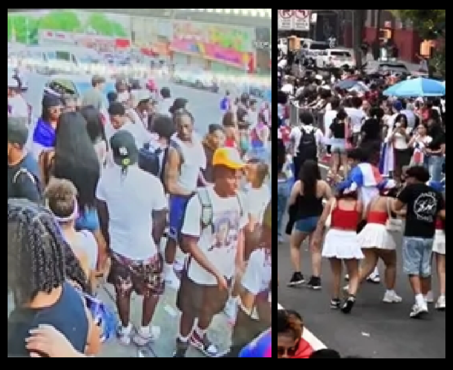 SALE VIDEO. FUERON 4 PERSONAS