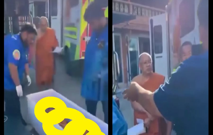 LA IBAN A CREMAR Y DESPERTÓ