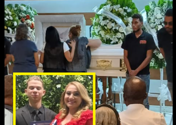 EL ULTIMO ADIOS AL HIJO DE LA VOCERA PN