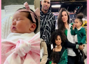 AMELIA VEGA PRESENTA SU NUEVA HIJA