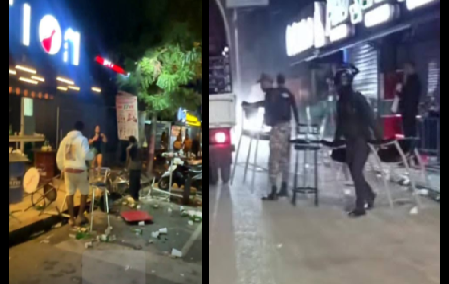 DISTURBIOS EN LA CALLE