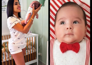 MARTHA HEREDIA PRESENTA A SU BEBE