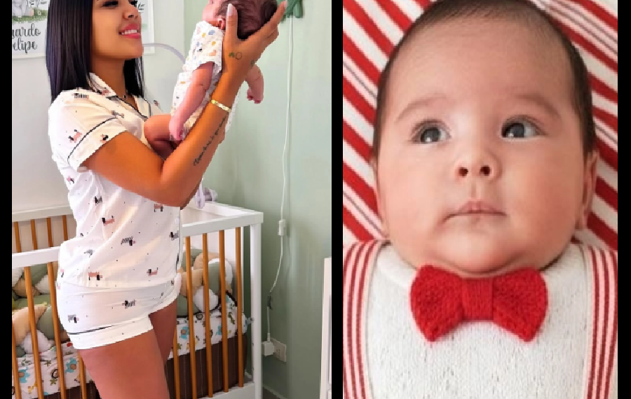 MARTHA HEREDIA PRESENTA A SU BEBE