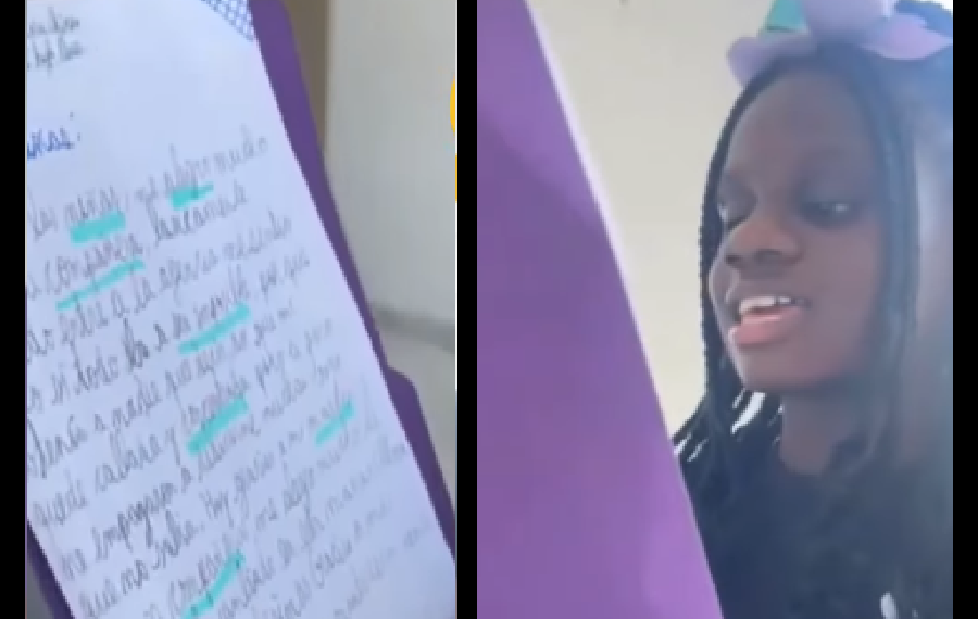 SU ULTIMA EXPOSICIÓN EN LA ESCUELA