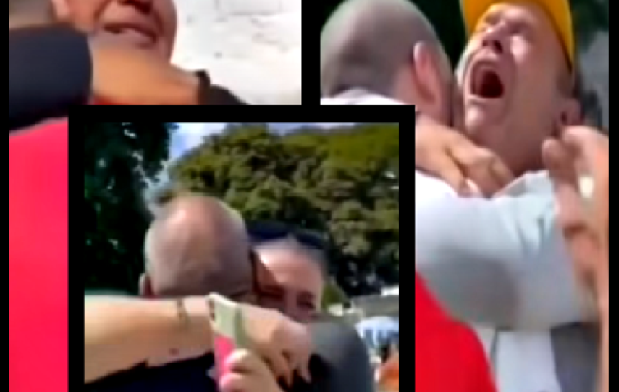 LIBERACIONES CON GRITOS Y ABRAZOS