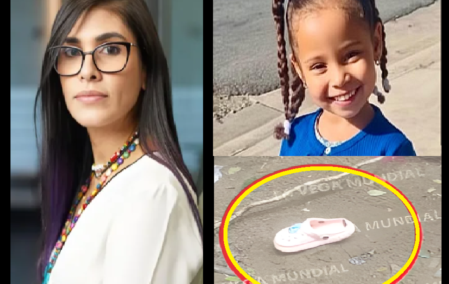 ENCONTRARON LAS DOS CHANCLETICAS DE LA NIÑA